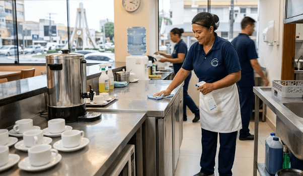 Oportunidade de Emprego: Auxiliar de Limpeza e Copa na Aldeota Oportunidade de Emprego: Auxiliar de Limpeza e Copa na Aldeota