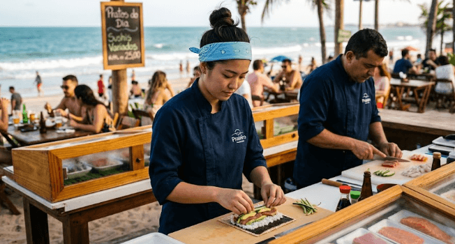 Vaga de Emprego: Auxiliar de Sushiman em Fortaleza no Complexo Praieiro Vaga de Emprego: Auxiliar de Sushiman em Fortaleza no Complexo Praieiro