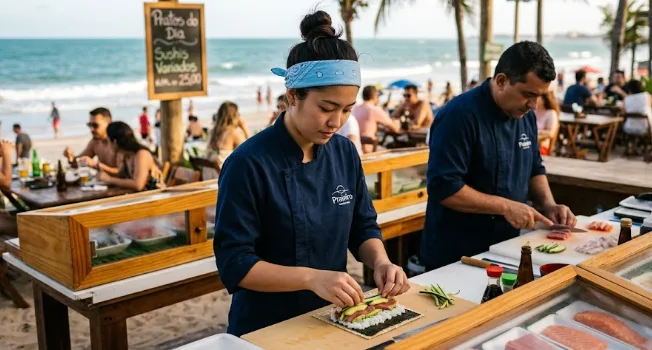 Processo Seletivo Aberto: Vaga de Auxiliar de Sushi Bar em Eusébio – CE Processo Seletivo Aberto: Vaga de Auxiliar de Sushi Bar em Eusébio – CE
