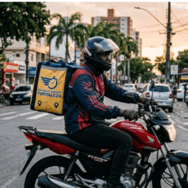 Vaga de Emprego: Motoqueiro Entregador em Fortaleza – Salário de R$ 2.045,00 + Comissões
