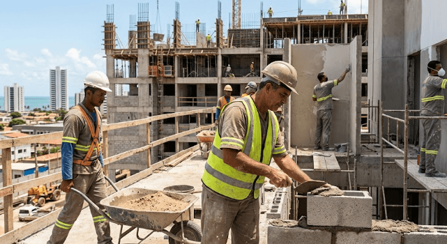 Vagas de Emprego na Construção Civil em Fortaleza: Obras MRV e Mais Vagas de Emprego na Construção Civil em Fortaleza: Obras MRV e Mais