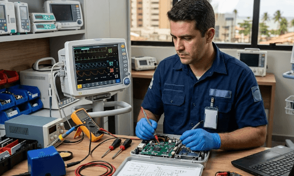 Técnico de Equipamentos Biomédicos: Vagas de Emprego em Fortaleza e Manutenção Hospitalar 2026