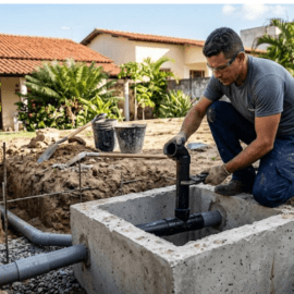 Vaga de Emprego: Encanador Especialista em Rede de Esgoto e Drenagem Pluvial em Fortaleza