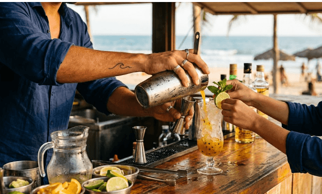 Oportunidade de Emprego em Fortaleza: Vagas para Bartender e Auxiliar na Praia do Futuro