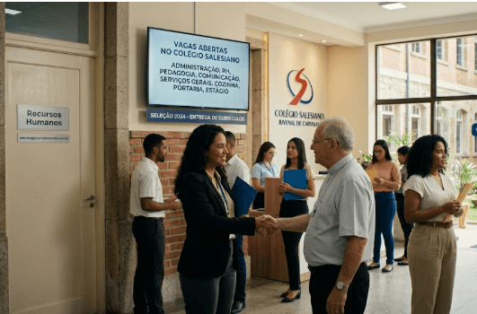 Vagas de Emprego no Colégio Salesiano: Oportunidades em Diversas Áreas
