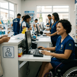 Oportunidade de Emprego em Fortaleza: Vaga para Atendente de Farmácia PCD no Centro, até 26/05/2026