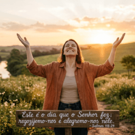 Mensagem do dia: O Dia que o Senhor Fez: Devocional em Salmos 118:24 e a Alegria Diária