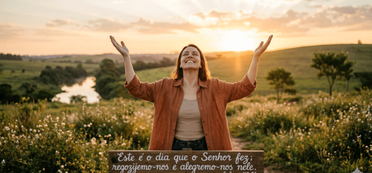 Mensagem do dia: O Dia que o Senhor Fez: Devocional em Salmos 118:24 e a Alegria Diária