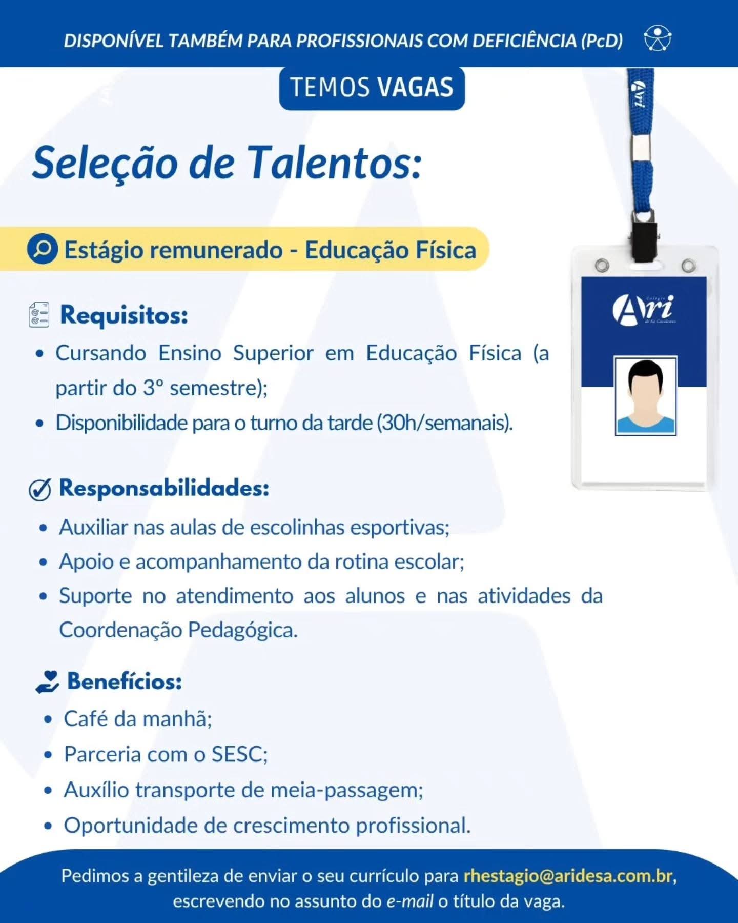 IMG-20260504-WA0619 Ari de Sá Abre Seleção Para Diversas Oportunidades em Fortaleza Diversas Oportunidades Ensino Médio Estágio Fortaleza Nível Superior  
