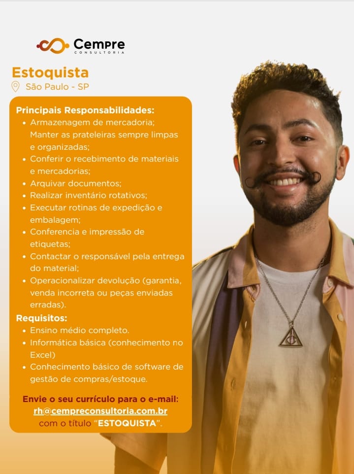 IMG-20260508-WA0058 Cempre Consultoria Abre Diversas Oportunidades em Fortaleza Diversas Oportunidades Ensino Médio Fortaleza Nível Superior  