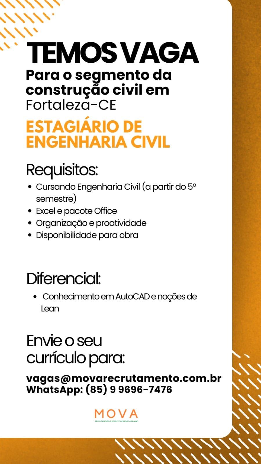 IMG-20260527-WA0444 Vagas para Estagiário(a) Em Engenharia e Arquitetura Estágio