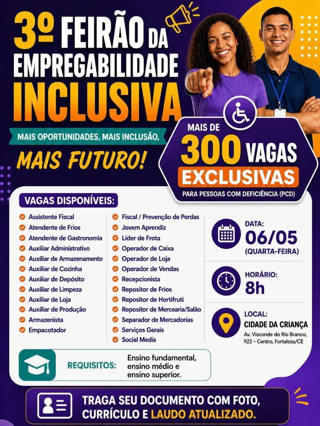 IMG_20260504_205648_679 Mutirão de Vagas para PCDs 06/05/26 as 08hs PCD  