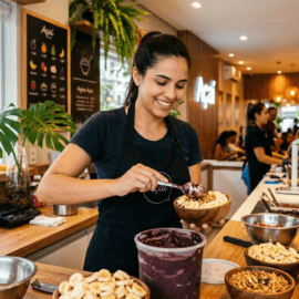 Vagas de Emprego em Fortaleza: Contratação Urgente de Atendente de Loja de Açaí na Aldeota