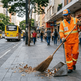 Vagas para Varredores de Rua em Fortaleza no Sine IDT:  05 Oportunidades com Contratação CLT