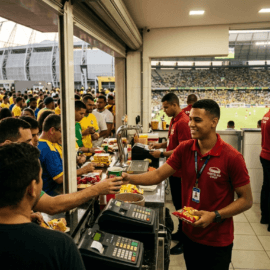 Vagas para Atendente de Eventos Esportivos na Arena Castelão