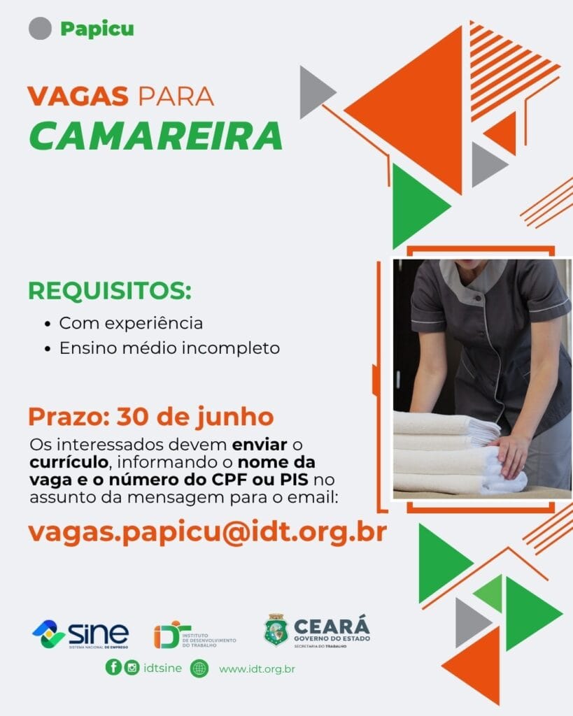 img-20260625-wa05767792074769594065220-819x1024 Vaga para Camareira em Fortaleza CE até 30/06/2026 Uncategorized  