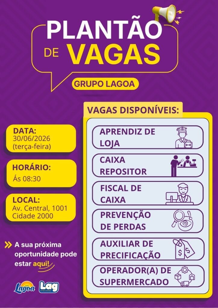 img-20260626-wa03839040767715685904662-724x1024 Mutirão de Vagas Grupo Lagoa 29 e 30/06/2026, as 08:30 - Fortaleza CE Uncategorized  