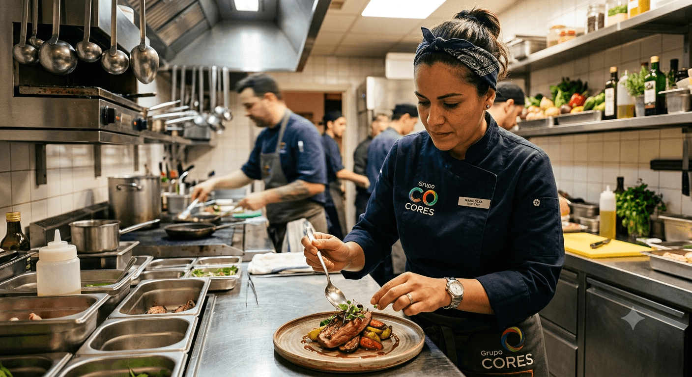 Grupo CORES Seleciona Sous Chef Grupo CORES Seleciona Sous Chef
