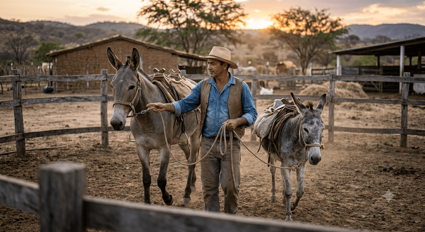 Conheça a Profissão de Adestrador de Animais de Trabalho (Asininos e Muares) Conheça a Profissão de Adestrador de Animais de Trabalho (Asininos e Muares)
