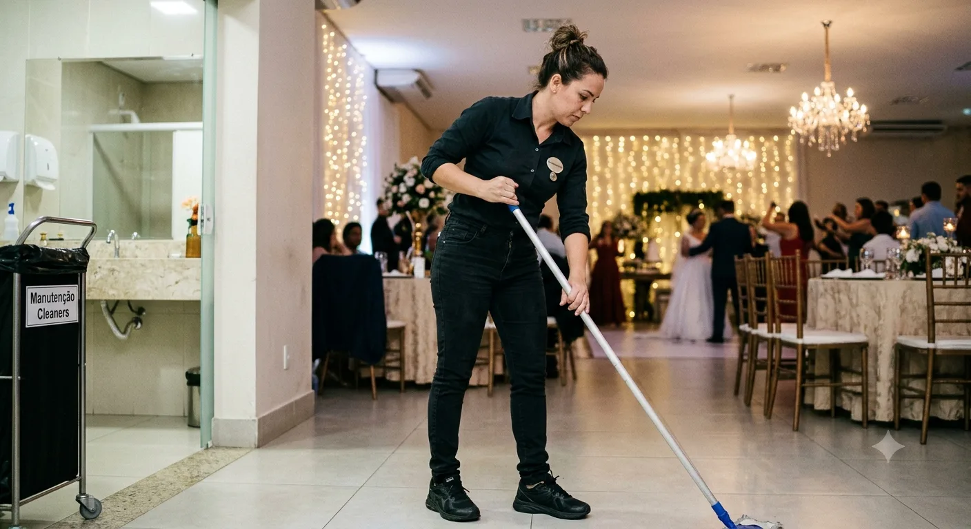 Vaga para Auxiliar de Limpeza e Zelador até 29/10/26