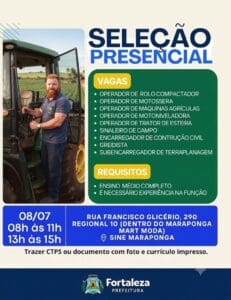 img-20260707-wa02098867354042308974387-231x300 OPORTUNIDADES DE TRABALHO!<br>A Prefeitura de Fortaleza, através do SINE Maraponga, convoca interessados para uma seleção presencial com diversas vagas disponíveis em diferentes áreas. 08/07/2026, as 08hs Uncategorized