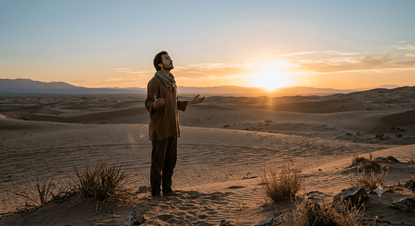 Mensagem do dia: Encontrando Satisfação no Deserto Mensagem do dia: Encontrando Satisfação no Deserto