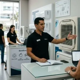 Vaga de Vendedor Técnico de Ar Condicionado em Fortaleza CE: Contratação Imediata CLT
