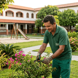 Vaga de Emprego: Seleção Urgente para Zelador e Jardineiro em Escola Particular no Ceará