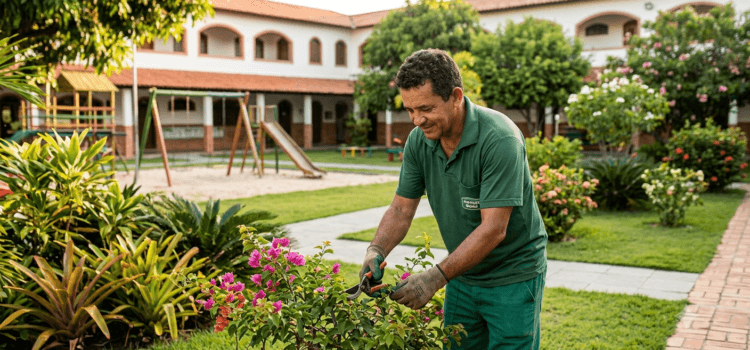 Vaga de Emprego: Seleção Urgente para Zelador e Jardineiro em Escola Particular no Ceará