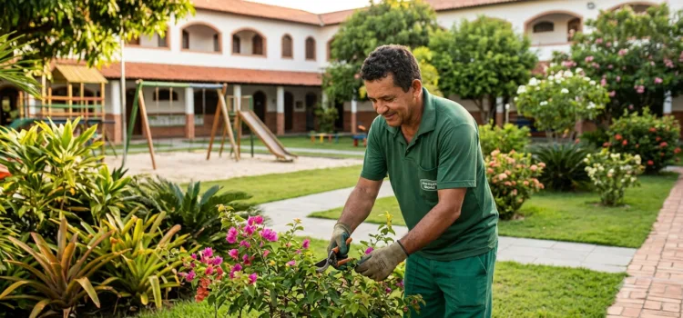 Vaga de Emprego: Seleção Urgente para Zelador e Jardineiro em Escola Particular no Ceará Vaga de Emprego: Seleção Urgente para Zelador e Jardineiro em Escola Particular no Ceará