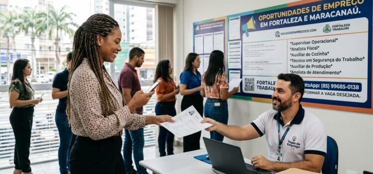 Vagas de Emprego em Fortaleza e Maracanaú: Inscrição e Salário Competitivo