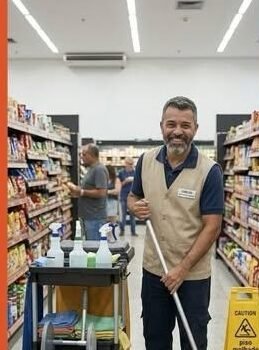 Vaga para Auxiliar de Limpeza até 29/10/26