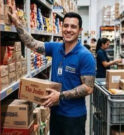 Vagas para Auxiliar de Depósito e de Vendas, Seleção 27/10/26 as 08hs